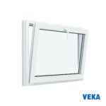 Пластиковое окно ПВХ VEKA одностворчатое 600x1000мм (ВхШ) Однокамерное