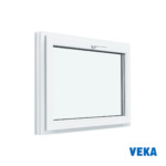 Пластиковое окно ПВХ VEKA одностворчатое 600x1000мм (ВхШ) Однокамерное