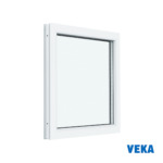 Пластиковое окно ПВХ VEKA глухое 600x600ММ (ВхШ) Однокамерное