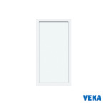 Пластиковое окно ПВХ VEKA глухое 1160x800мм (ВхШ) Однокамерное