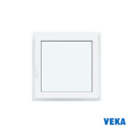 Пластиковое окно ПВХ VEKA одностворчатое 700x600мм (ВхШ) Однокамерное