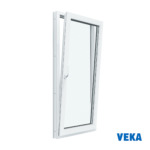 Пластиковое окно ПВХ VEKA одностворчатое 1000x600мм (ВхШ) Однокамерное